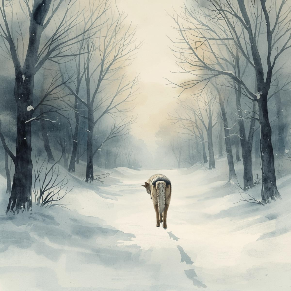 Ilustración del cuento infantil La Navidad más dulce del lobo Jacobo sobre aceptación y empatía.