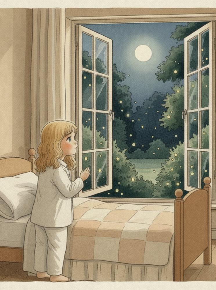 Ilustración del cuento infantil Las aventuras de Valentina y Polo para acompañar a los más pequeños y valorar las pequeñas cosas.
